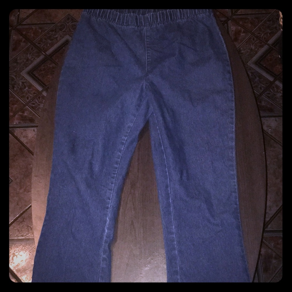 Retro blue jeans Women’s size 8 flare jeans